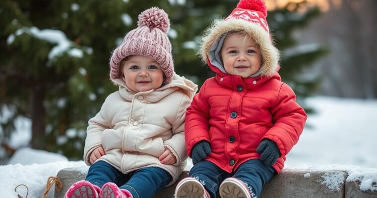 Зимняя детская одежда: как согреть ребёнка, не заблокировав ему движение